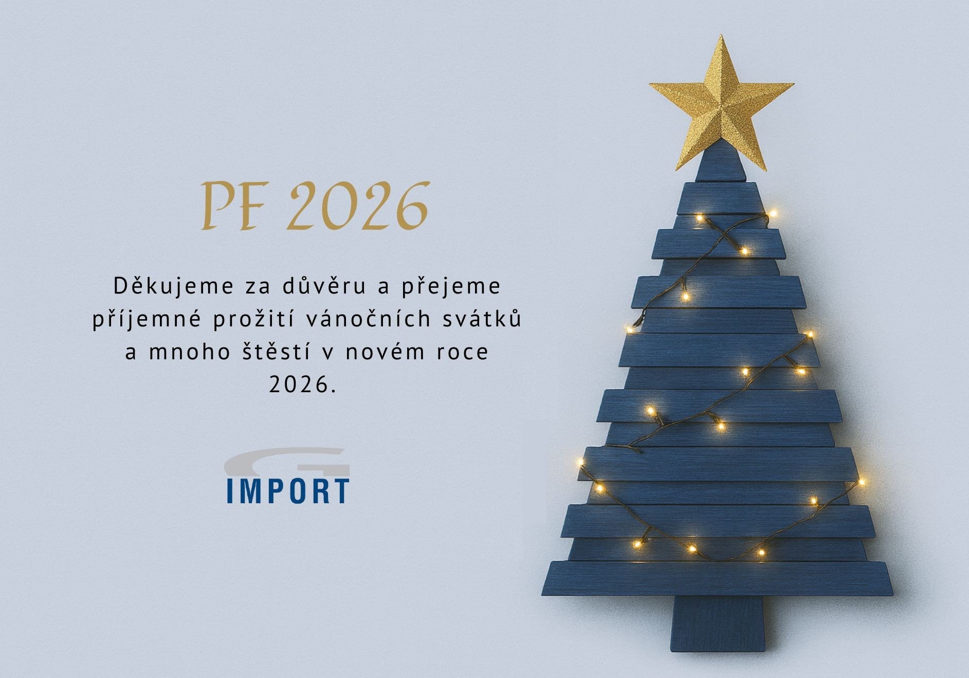 Veselé Vánoce a šťastný nový rok 2026