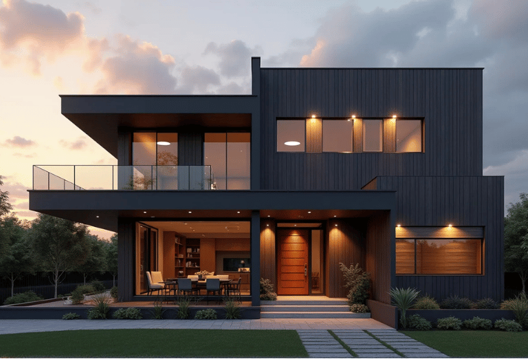 Moderní rodinný dům s panely od Strama Panels Moderní rodinný dům s panely od Strama Panels