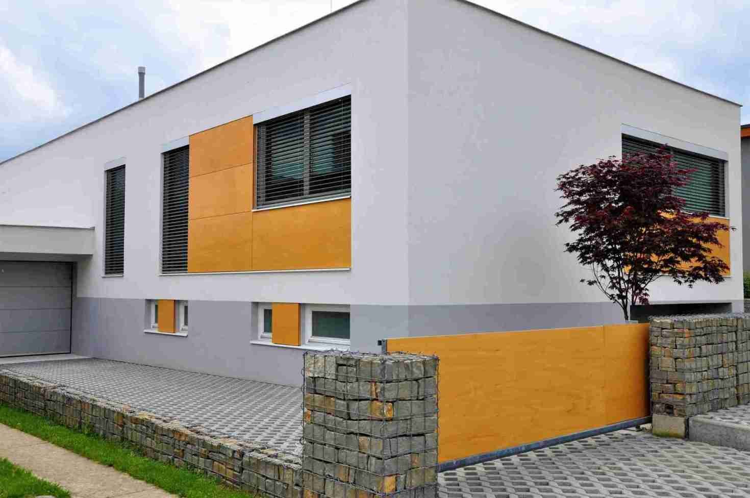 Fasádní desky třída reakce na oheň na rodinném domě Fasádní desky třída reakce na oheň na rodinném domě